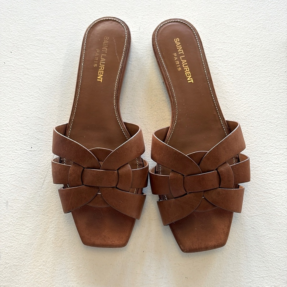 Saint Laurent tribute sandal